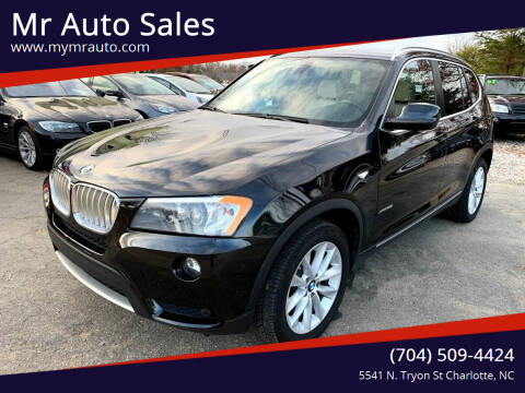 2012 BMW X3 for sale at Mr Auto Sales in Charlotte NC