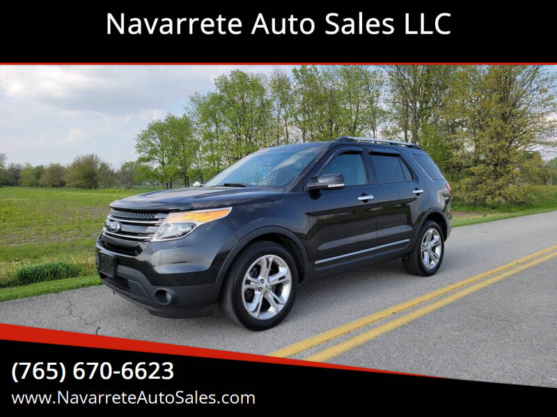 2015 Ford Explorer for sale at Navarrete Auto Sales LLC in Frankfort IN