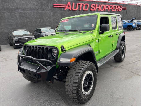 2020 Jeep Wrangler Unlimited for sale at AUTO SHOPPERS LLC in Yakima WA