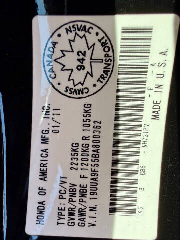 2011 Acura TL SH-AWD w/Tech w/HPT