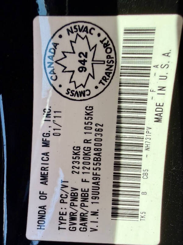 2011 Acura TL SH-AWD w/Tech w/HPT