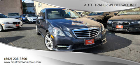 2013 Mercedes-Benz E-Class for sale at Auto Trader Wholesale Inc in Saddle Brook NJ