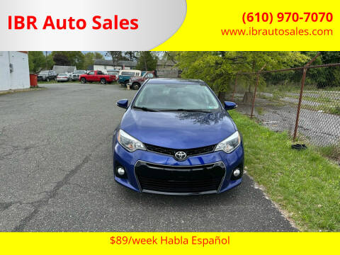 2015 Toyota Corolla for sale at IBR Auto Sales in Pottstown PA