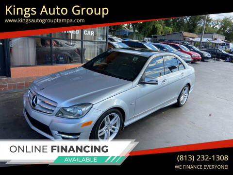 2012 Mercedes-Benz C-Class for sale at Kings Auto Group in Tampa FL