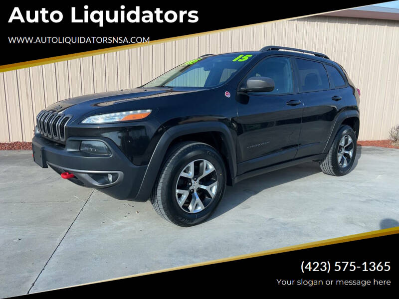 2015 Jeep Cherokee for sale at Auto Liquidators in Bluff City TN