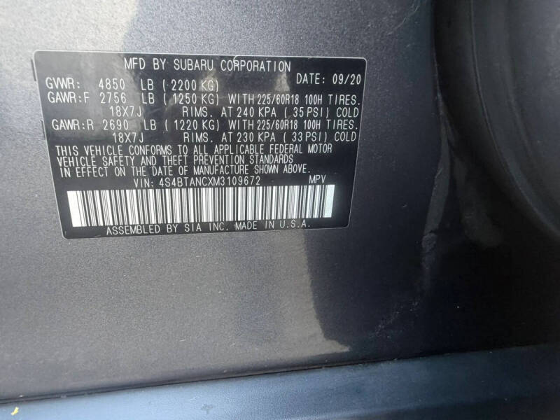 2021 Subaru Outback Limited