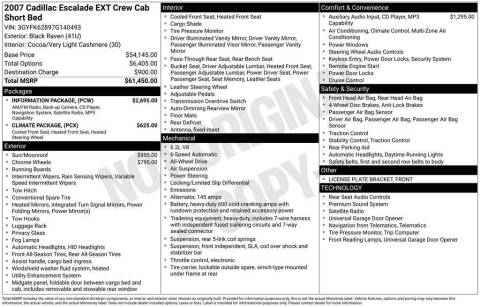 2007 Cadillac Escalade EXT