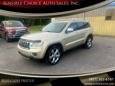 2011 Jeep Grand Cherokee for sale at Sensible Choice Auto Sales, Inc. in Longwood FL