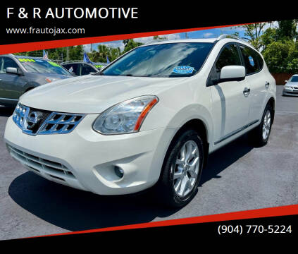 2012 Nissan Rogue for sale at F & R AUTOMOTIVE in Jacksonville FL