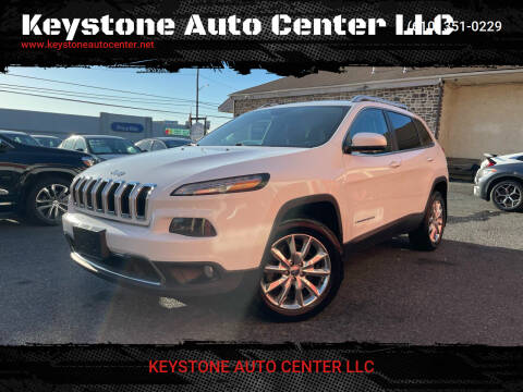 2014 Jeep Cherokee for sale at Keystone Auto Center LLC in Allentown PA