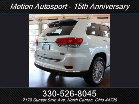 2017 Jeep Grand Cherokee Summit