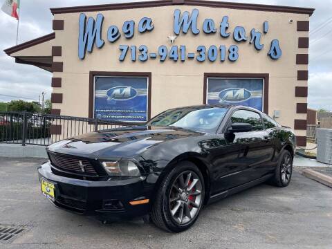 2012 Ford Mustang for sale at MEGA MOTORS in South Houston TX