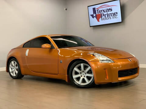 2003 Nissan 350Z for sale at Texas Prime Motors in Houston TX