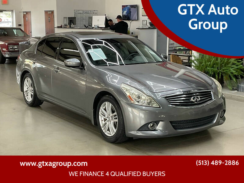 2012 Infiniti G37 Sedan for sale at GTX Auto Group in West Chester OH