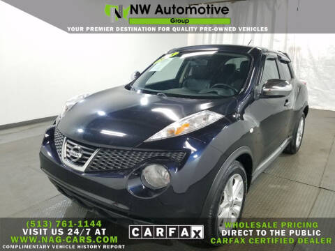 2013 Nissan JUKE for sale at NW Automotive Group in Cincinnati OH