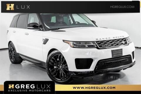 2022 Land Rover Range Rover Sport for sale at HGREG LUX EXCLUSIVE MOTORCARS in Pompano Beach FL