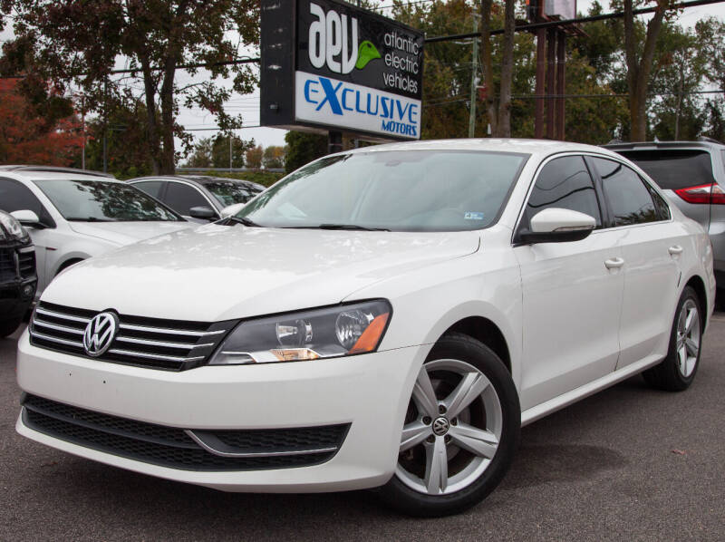 2012 Volkswagen Passat for sale at EXCLUSIVE MOTORS in Virginia Beach VA