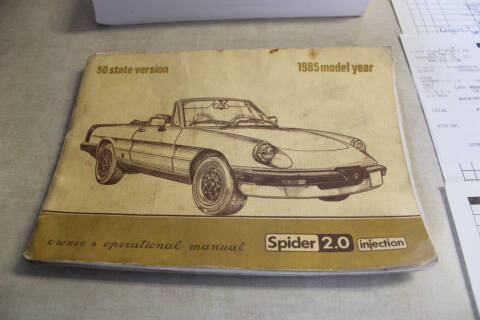 1985 Alfa Romeo Spider Veloce