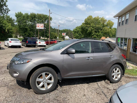 2009 Nissan Murano for sale at M&M Fine Cars in Fairfield OH