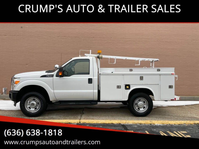 2013 Ford F-350 Super Duty for sale at CRUMP'S AUTO & TRAILER SALES in Crystal City MO