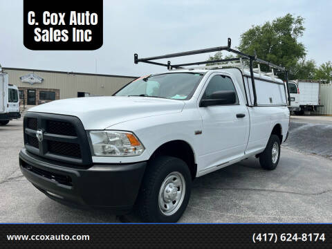 2016 RAM 2500 for sale at C. Cox Auto Sales Inc in Joplin MO
