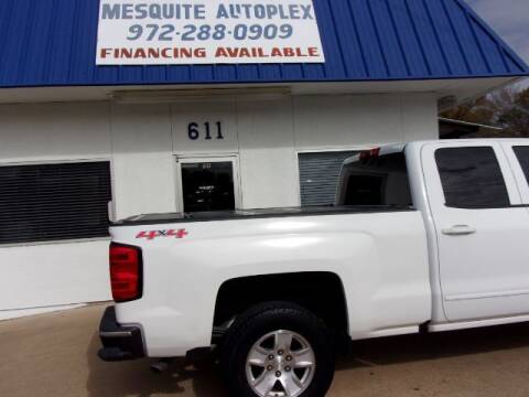 2017 Chevrolet Silverado 1500 for sale at MESQUITE AUTOPLEX in Mesquite TX