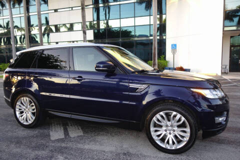 2014 Land Rover Range Rover Sport for sale at SR Motorsport in Pompano Beach FL