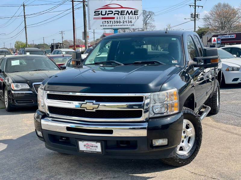 2009 Chevrolet Silverado 1500 for sale at Supreme Auto Sales in Chesapeake VA