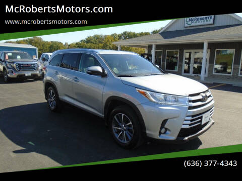 2019 Toyota Highlander for sale at McRobertsMotors.com in Warrenton MO