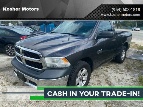 2015 RAM Ram Pickup 1500 for sale at Kosher Motors in Hollywood FL