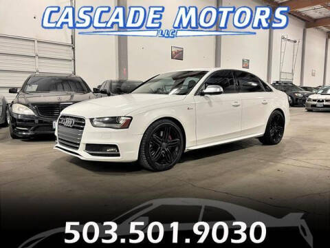 2013 Audi S4 for sale at Cascade Motors in Portland OR