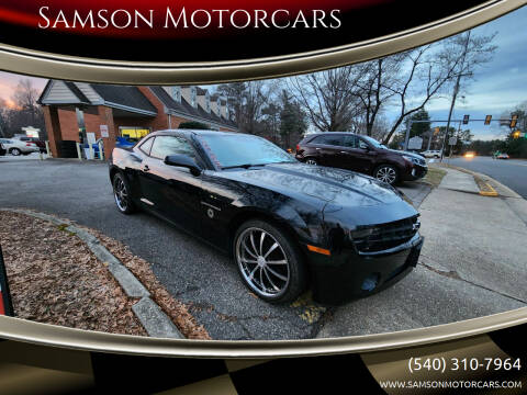 2012 Chevrolet Camaro for sale at Samson Motorcars inc in Bowling Green VA