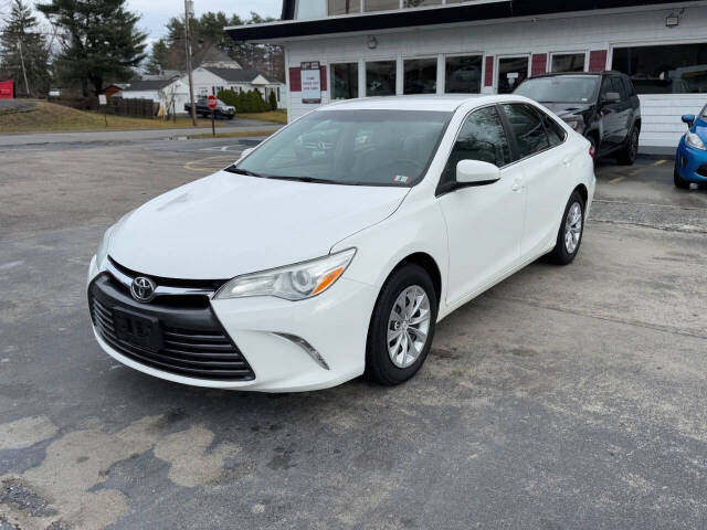 2016 Toyota Camry for sale at Nutfield Petroleum in Londonderry, NH