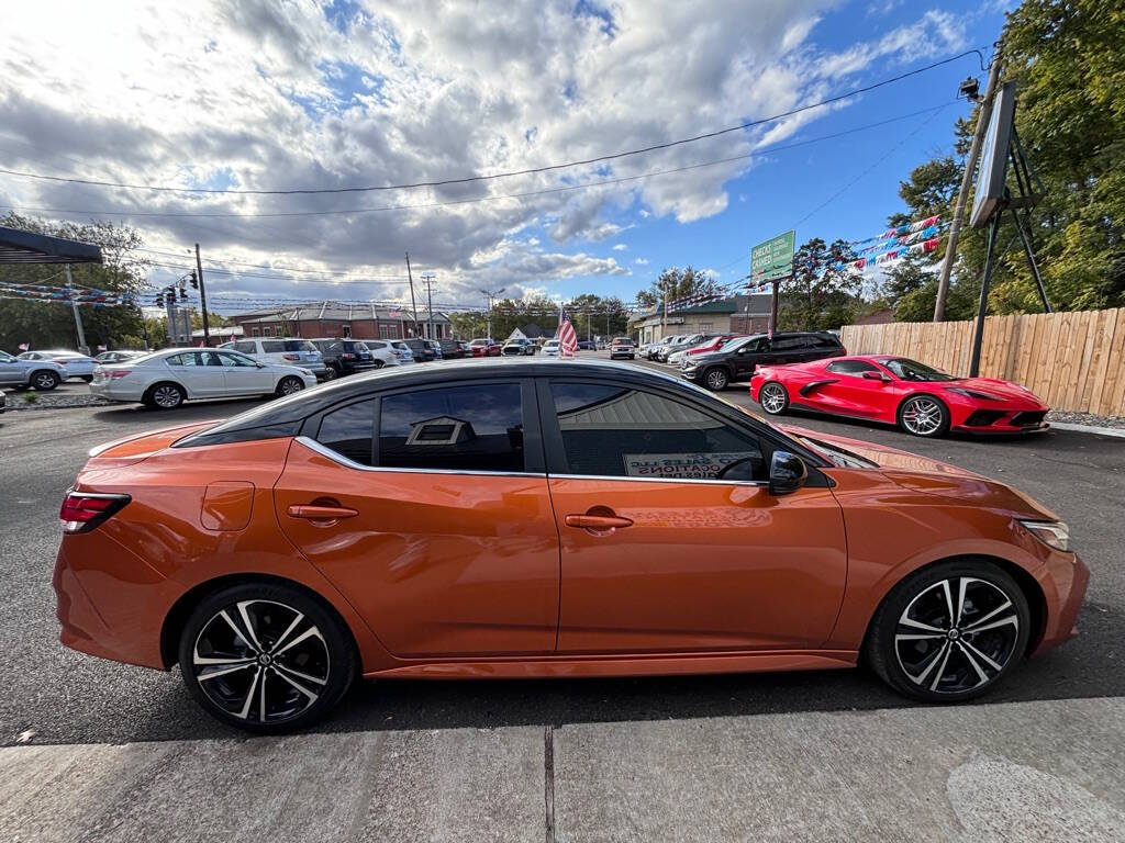 2021 Nissan Sentra for sale at Michael Johnson @ Allens Auto Sales Hopkinsville in Hopkinsville, KY