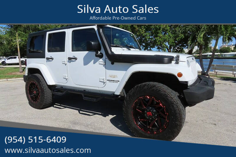 2015 Jeep Wrangler Unlimited for sale at Silva Auto Sales in Pompano Beach FL