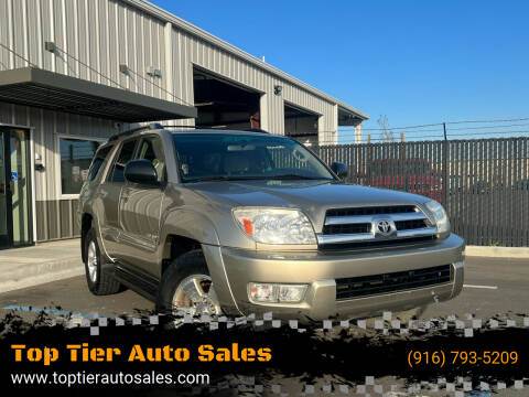2005 Toyota 4Runner for sale at Top Tier Auto Sales in Sacramento CA