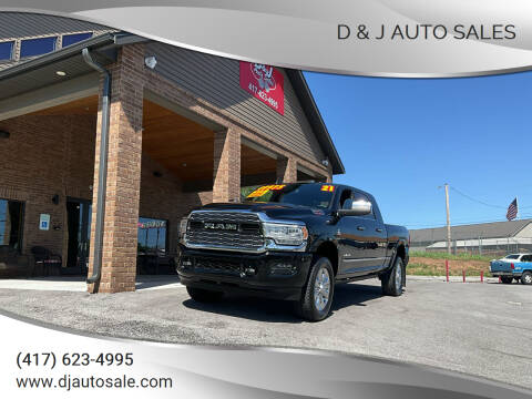 2021 RAM 2500 for sale at D & J AUTO SALES in Joplin MO