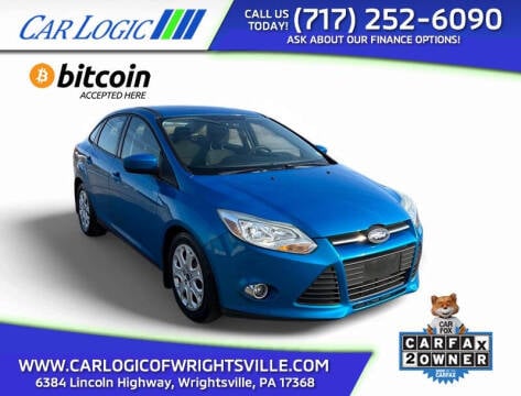 2012 Ford Focus for sale at Car Logic of Wrightsville in Wrightsville PA