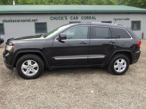 2012 Jeep Grand Cherokee for sale at CHUCK'S CAR CORRAL in Mount Pleasant PA