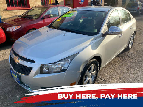2012 Chevrolet Cruze for sale at 5 Stars Auto Service and Sales in Chicago IL