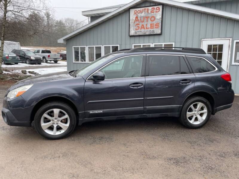 2013 Subaru Outback for sale at Route 29 Auto Sales in Hunlock Creek PA