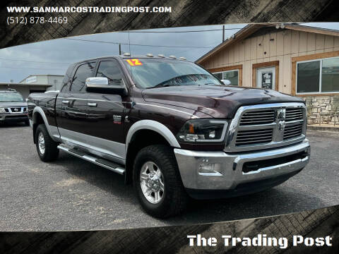 2012 RAM 3500 for sale at The Trading Post in San Marcos TX