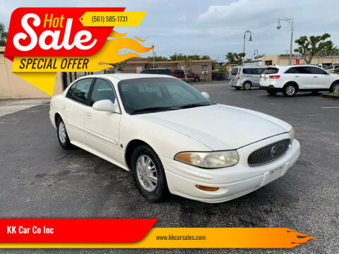 2004 Buick LeSabre for sale at KK Car Co Inc in Lake Worth FL