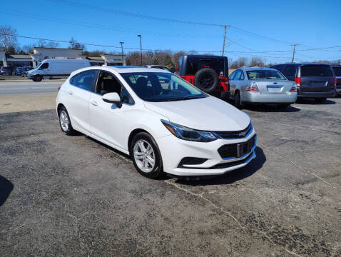 2017 Chevrolet Cruze for sale at Triple M Motors in Saint John IN