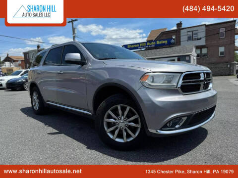 2017 Dodge Durango for sale at Sharon Hill Auto Sales LLC in Sharon Hill PA