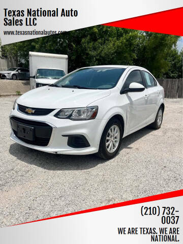 2020 Chevrolet Sonic for sale at Texas National Auto Sales LLC in San Antonio TX