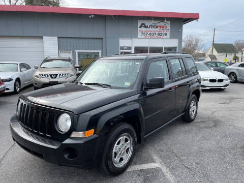 2010 Jeep Patriot for sale at AutoPro Virginia LLC in Virginia Beach VA