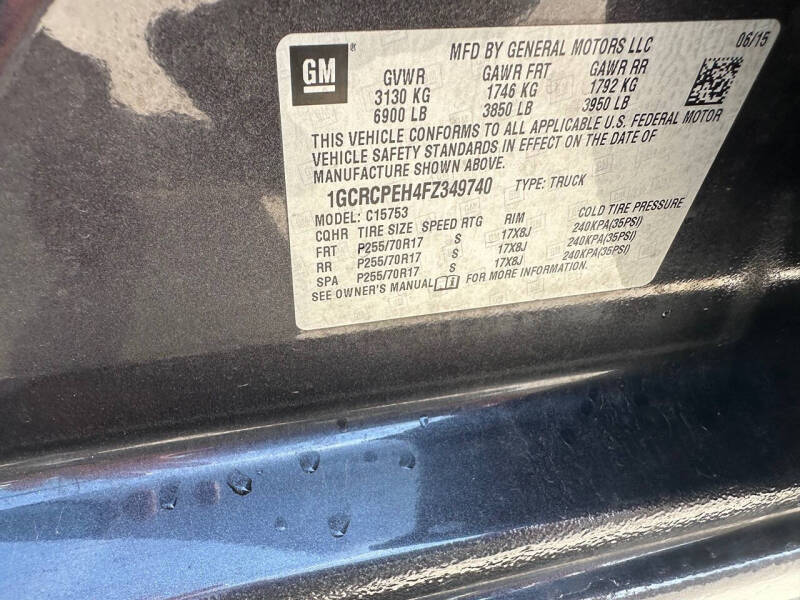 2015 Chevrolet Silverado 1500 Work Truck 1WT - Photo 18