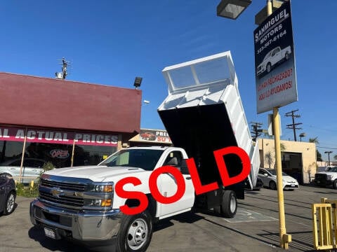 2015 Chevrolet Silverado 3500HD for sale at Sanmiguel Motors in South Gate CA