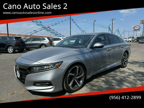 2020 Honda Accord for sale at Cano Auto Sales 2 in Harlingen TX